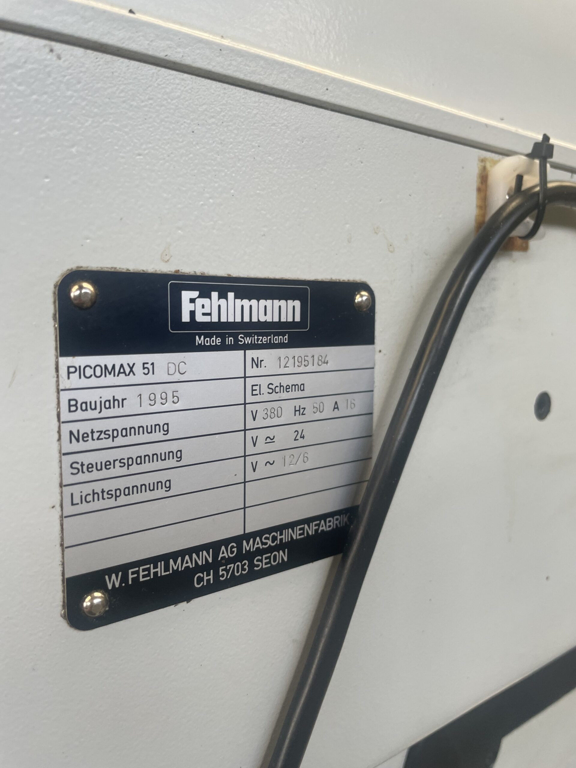 Fehlmann Picomax P51 DC