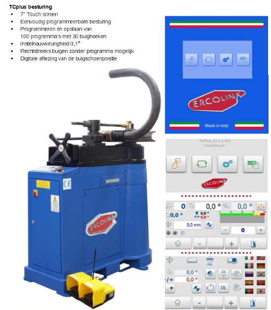 ERCOLINA - Topbender TB80 TC plus